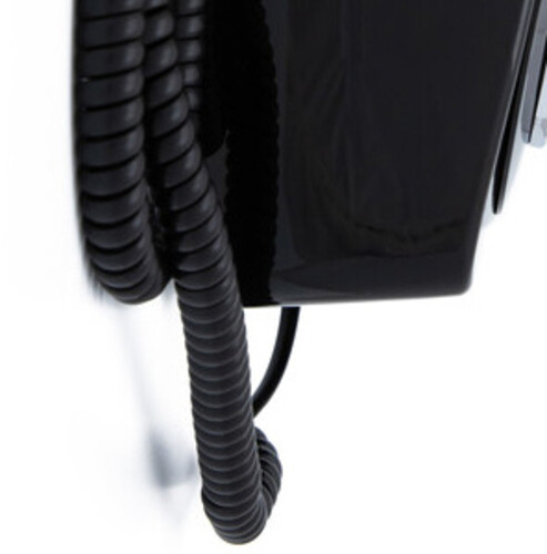 GPO Retro GPO746WBLK 746 Wall Mount Push Button Telephone - Black (Large Item, Black)