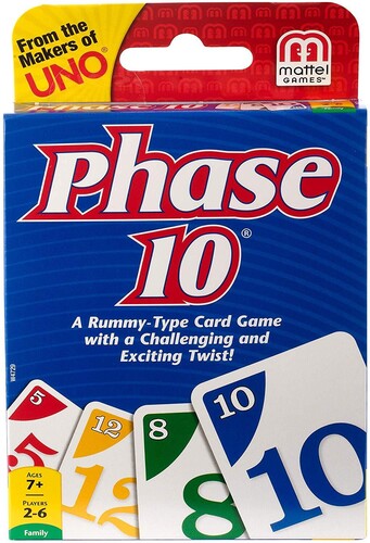 Mattel Games - Phase 10 (Card Game, Table Top Game, Toy)