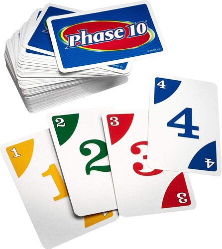 Mattel Games - Phase 10 (Card Game, Table Top Game, Toy)