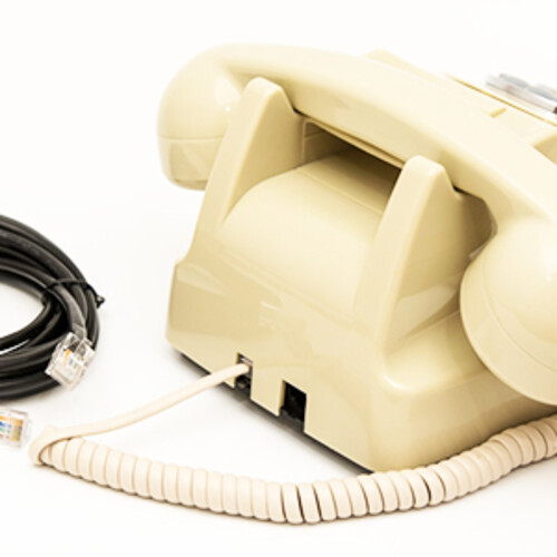 GPO Retro GPO746PBIVR 746 Desktop Push Button Telephone - Ivory (Large Item)