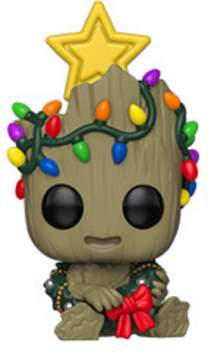 FUNKO POP! MARVEL: Holiday - Groot (Vinyl Figure)