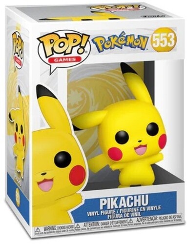 FUNKO POP! GAMES: Pokemon - Pikachu (Waving) (Vinyl Figure)