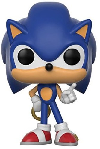FUNKO POP! GAMES: Sonic - Sonic w/ Ring (Vinyl Figure)