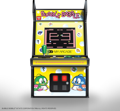 My Arcade DGUNL-3241 Bubble Bobble Micro Player Retro Arcade Machine - 6.75 IN