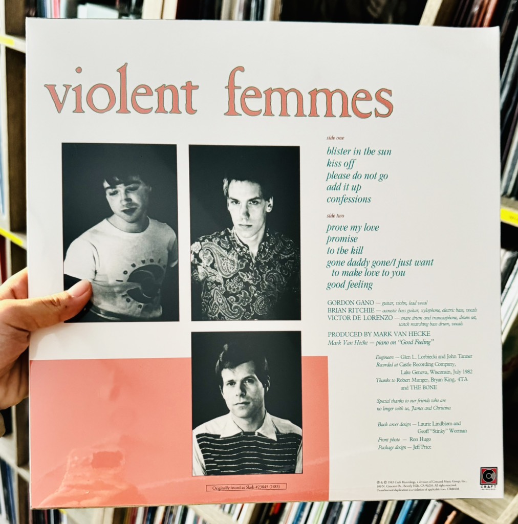 VIOLENT FEMMES - VIOLENT FEMMES