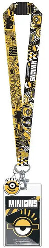 Minions Lanyard with Soft Touch Dangle (Large Item, Necklace)
