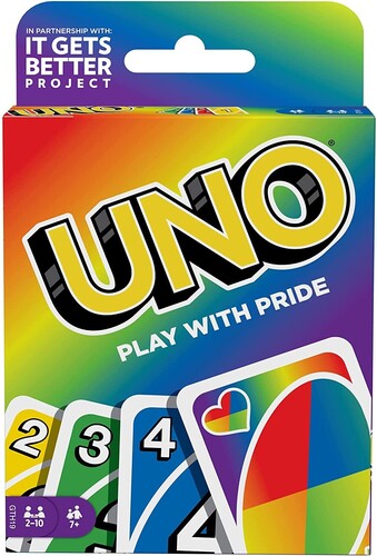 Mattel Games - UNO: Pride (Card Game, Table Top Game)