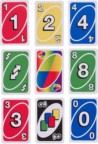 Mattel Games - UNO: Pride (Card Game, Table Top Game)
