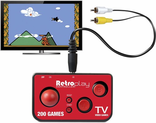 My Arcade DGUN-2579 Retro Play PlugNPlay Controller includes 200 Built-in games