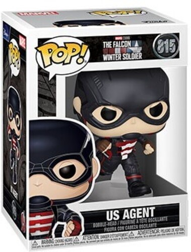 FUNKO POP!: The Falcon and the Winter Soldier- U.S Agent (Vinyl Figure)