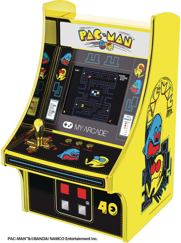 My Arcade DGUNL-3290 Pac-Man 40th Anniversary Micro Player Retro Arcade Machine (Large Item)