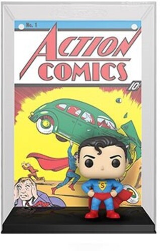 FUNKO POP! VINYL COMIC COVER: DC- Superman Action Comic (Large Item, Vinyl Figure)