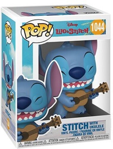 FUNKO POP! DISNEY: Lilo & Stitch- Stitch w/Ukelele (Vinyl Figure)