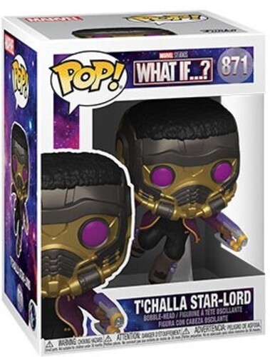 FUNKO POP!: What If? - T'Challa Star-Lord (Vinyl Figure)