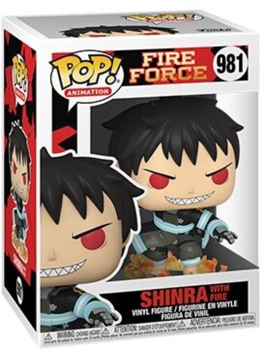 FUNKO POP! ANIMATION: Fire Force - Shinra w/Fire (Vinyl Figure)