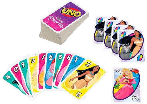 Mattel Games - UNO Disney Princess (Card Game, Table Top Game)