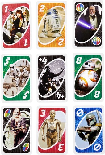 Mattel Games - UNO Star Wars (Card Game, Table Top Game)
