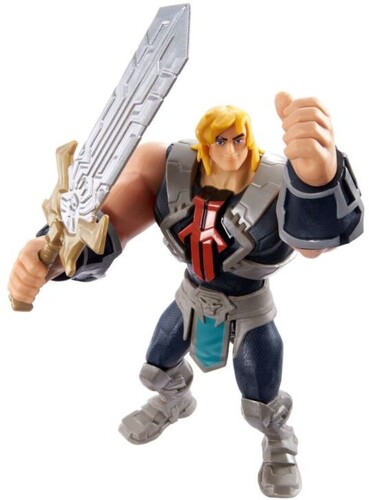 Mattel Collectible - Masters of the Universe Animated He-Man with Power Attack (He-Man, MOTU) (Large Item, Action Figure, Collectible)