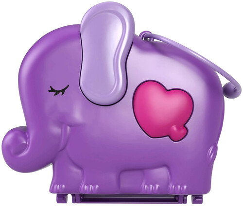 Mattel - Polly Pocket Elephant Adventure Compact (Large Item, Doll)