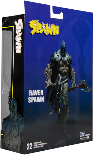 McFarlane - Spawn - Spawn 7in Wave 1 - Raven Spawn (Large Item, Action Figure)