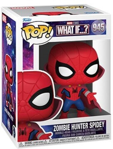FUNKO POP! MARVEL: What If - Zombie Hunter Spidey (Vinyl Figure)
