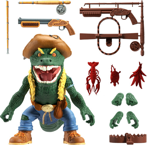 Super7 - Teenage Mutant Ninja Turtles TMNT Ultimates! Wave 5 - Leatherhead (Large Item, Collectible, Figure, Action Figure)