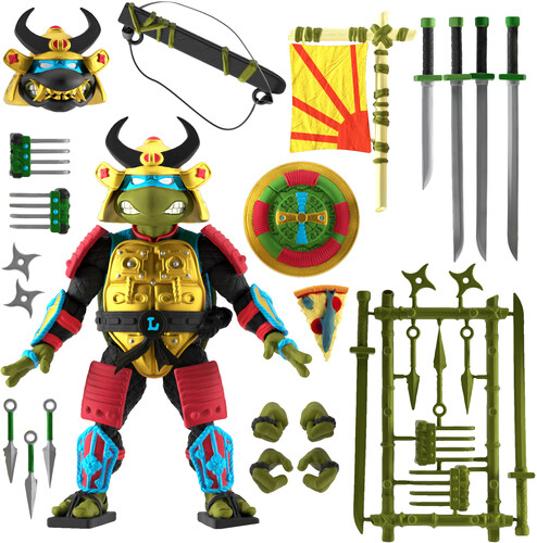 Super7 - Teenage Mutant Ninja Turtles TMNT Ultimates! Wave 5 - Leo The Sewer Samurai (Large Item, Collectible, Figure, Action Figure)
