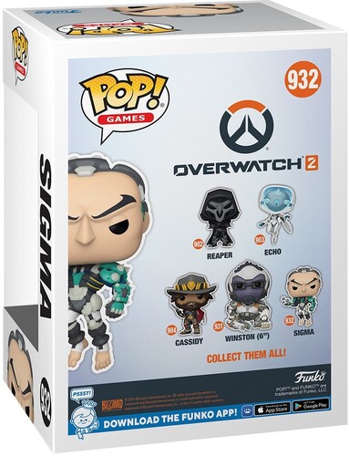 FUNKO POP! GAMES: Overwatch 00M - Sigma (Vinyl Figure)