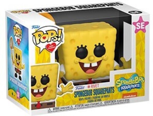 FUNKO POP! ANIMATION: Pops! with Purpose: (Youth Trust) - Spongebob (Vinyl Figure)