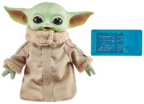 Mattel Collectible - Star Wars, The Mandalorian: The Child Plush and Tablet (Baby Yoda, Grogu) (Large Item, Plush, Collectible, AE Exclusive)