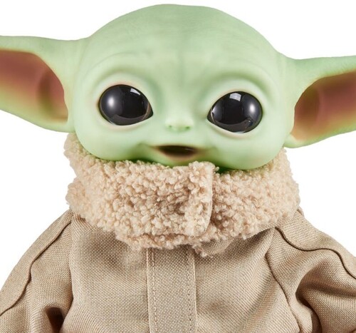 Mattel Collectible - Star Wars, The Mandalorian: The Child Plush and Tablet (Baby Yoda, Grogu) (Large Item, Plush, Collectible, AE Exclusive)