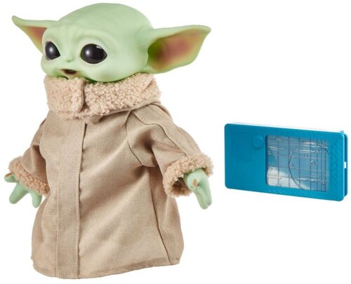 Mattel Collectible - Star Wars, The Mandalorian: The Child Plush and Tablet (Baby Yoda, Grogu) (Large Item, Plush, Collectible, AE Exclusive)