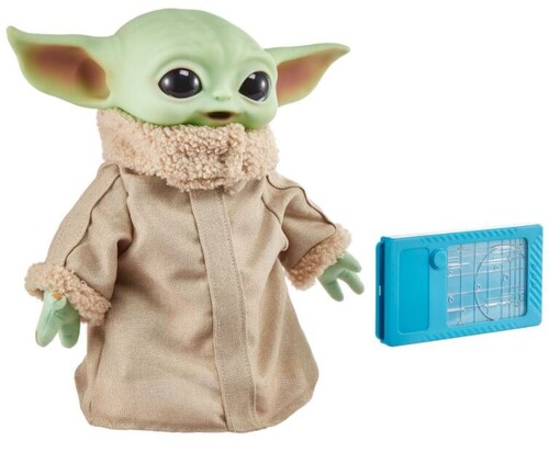 Mattel Collectible - Star Wars, The Mandalorian: The Child Plush and Tablet (Baby Yoda, Grogu) (Large Item, Plush, Collectible, AE Exclusive)