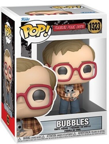 FUNKO POP! TELEVISION:Trailer Park Boys- Bubbles w/Cat (Vinyl Figure)