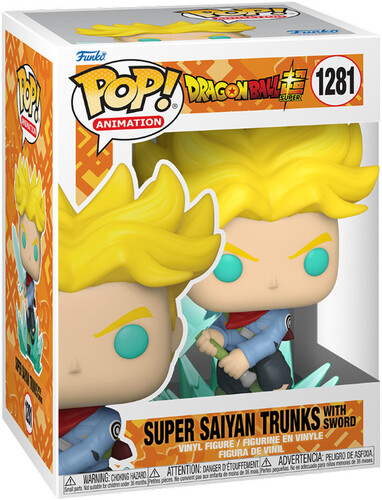 FUNKO POP! ANIMATION: Dragon Ball Super- SS Trunks w/Spirit Sword (Vinyl Figure)