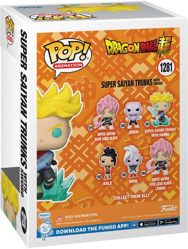 FUNKO POP! ANIMATION: Dragon Ball Super- SS Trunks w/Spirit Sword (Vinyl Figure)