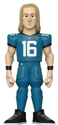 FUNKO GOLD 5 NFL: Jaguars - Trevor Lawrence (Styles May Vary) (Vinyl Figure, Chase Variant)