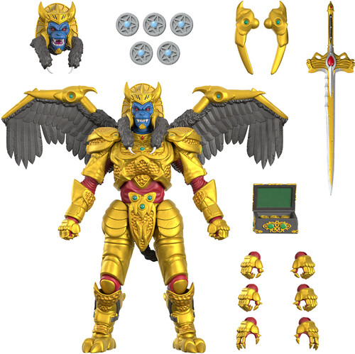Super7 - Mighty Morphin Power Rangers ULTIMATES! Wave 1 - Goldar (Large Item, Collectible, Figure, Action Figure)