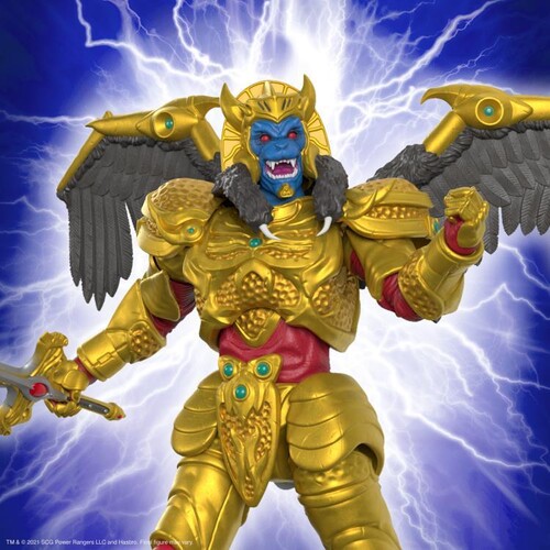 Super7 - Mighty Morphin Power Rangers ULTIMATES! Wave 1 - Goldar (Large Item, Collectible, Figure, Action Figure)