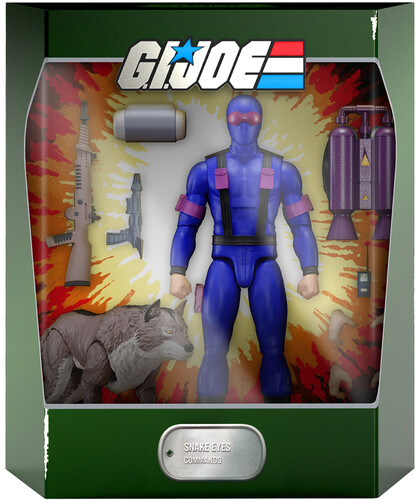 Super7 - G.I. Joe ULTIMATES! Wave 1 - Snake Eyes (Large Item, Collectible, Figure, Action Figure)