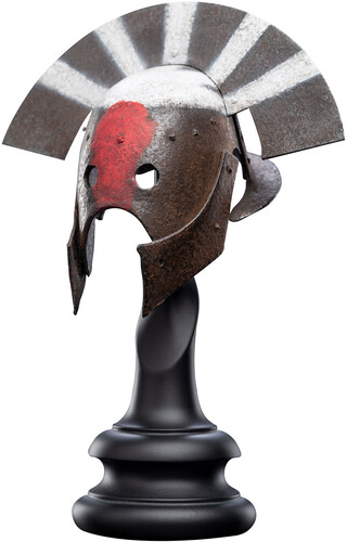 WETA Workshop Mini Prop Replica - The Lord of the Rings Trilogy Uruk-Hai Captain Helm 1:4 Scale