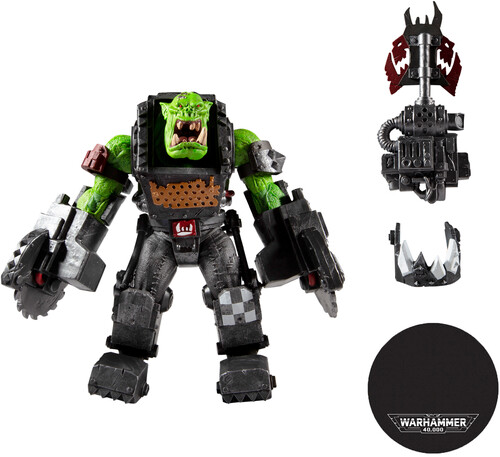 McFarlane - Warhammer 40000 MegaFig - Ork Meganob With Buzzsaw (Large Item, Action Figure)
