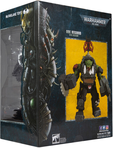 McFarlane - Warhammer 40000 MegaFig - Ork Meganob With Buzzsaw (Large Item, Action Figure)