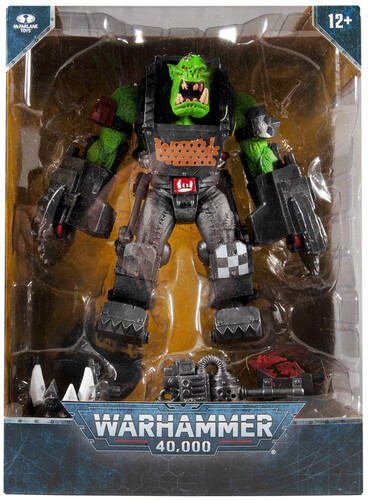 McFarlane - Warhammer 40000 MegaFig - Ork Meganob With Buzzsaw (Large Item, Action Figure)