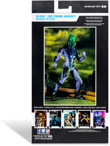 McFarlane - DC Multiverse Blight (Batman Beyond) - Meltdown Variant (Large Item, Action Figure)