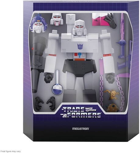 Super7 - Transformers Ultimates! Wave 2 - Megatron [G1 Cartoon] (Large Item, Collectible, Figure, Action Figure, Limited Edition)
