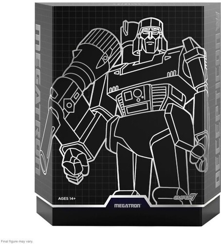 Super7 - Transformers Ultimates! Wave 2 - Megatron [G1 Cartoon] (Large Item, Collectible, Figure, Action Figure, Limited Edition)