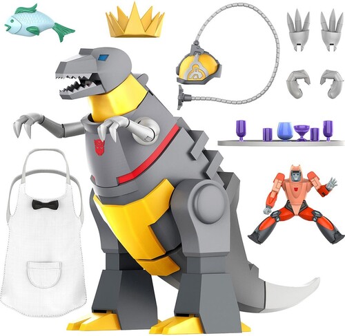 Super7 - Transformers Ultimates! Wave 2 - Grimlock [Dino Mode] (Large Item, Collectible, Figure, Action Figure, Limited Edition)