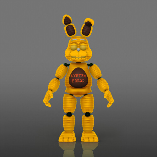 FUNKO ACTION FIGURE: Five Nights at Freddy's - System Error Bonnie (Vinyl Figure)