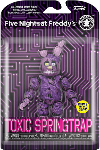 FUNKO ACTION FIGURE: Five Nights at Freddy's - Toxic Springtrap (Vinyl Figure)